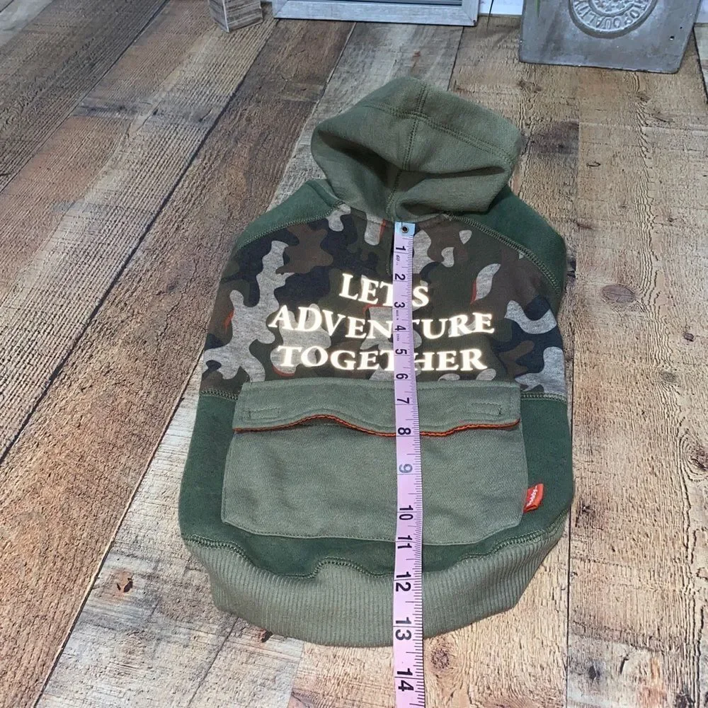 Reddy Dog Pet Camo Hoodie Pocket 